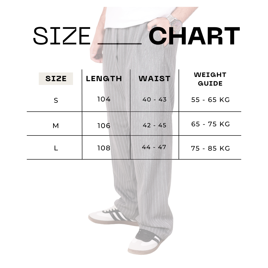 Gray Pinstripe Pants