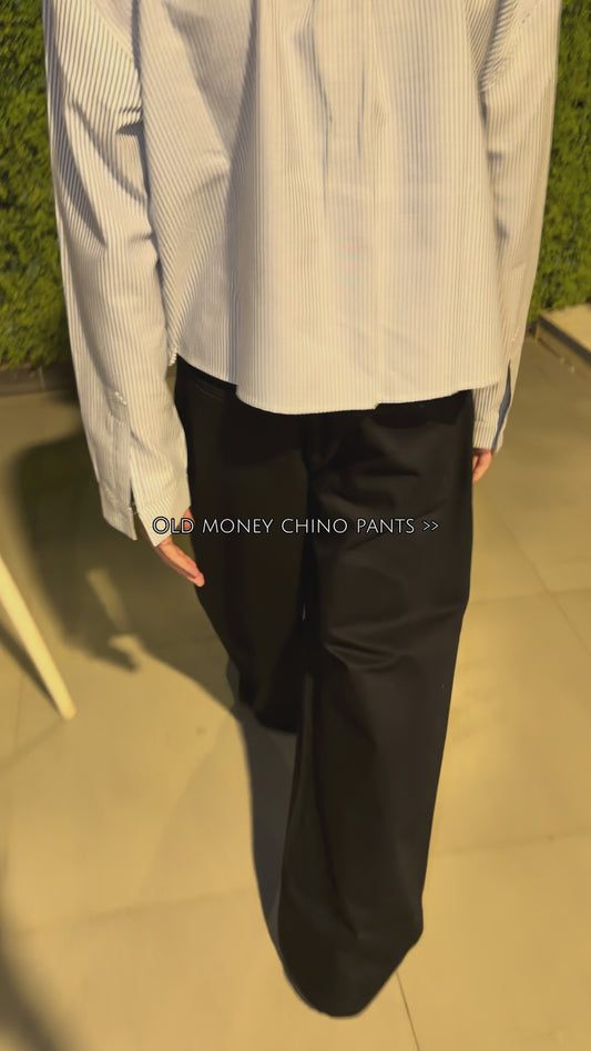 Chino pants - Black